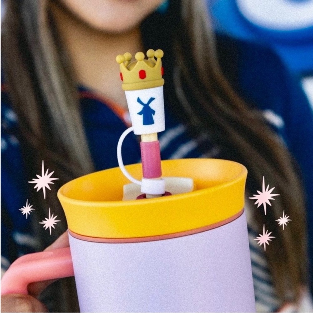 Dutch Bros Passenger Princess Straw Topper